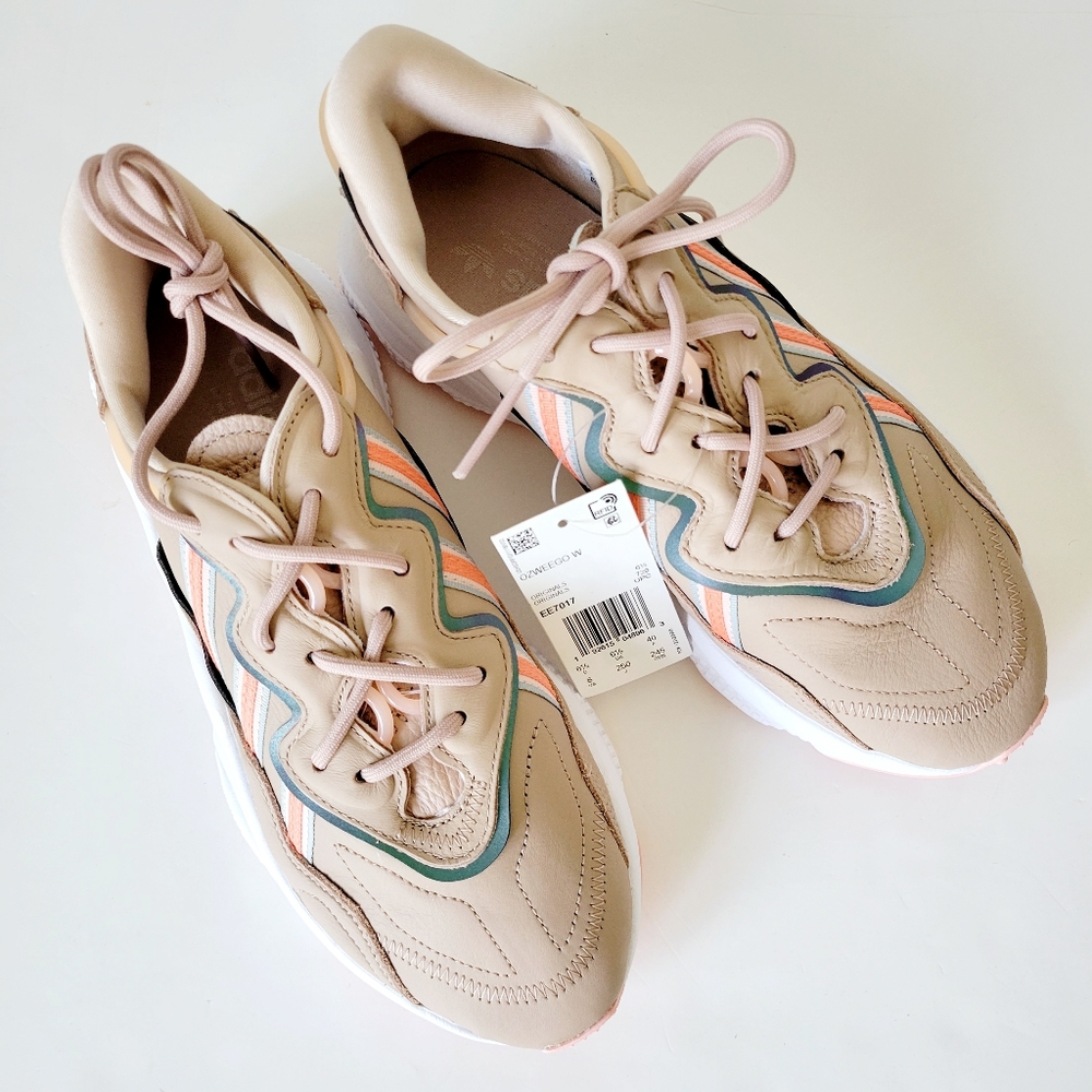 NWT Adidas Ozweego Women Leather sz8